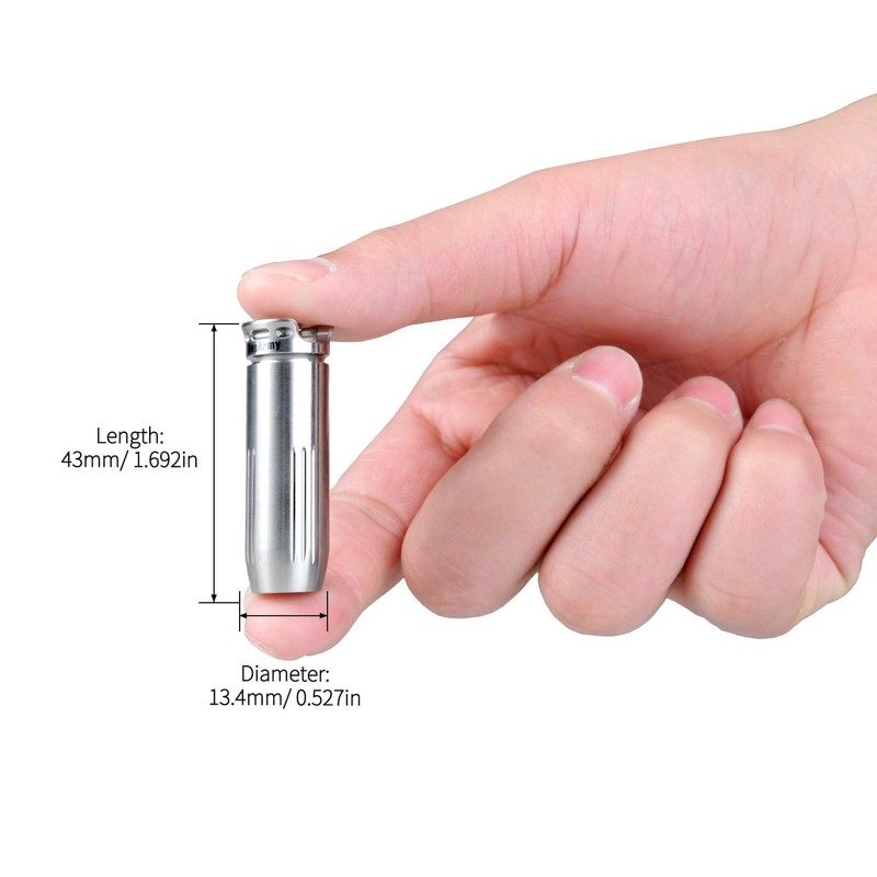 MecArmy X3S Handheld Mini EDC Flashlight with Micro USB Charging,