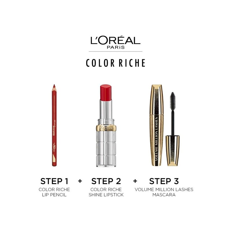 L'Oréal Paris Colour Riche, Shine 464, Colour Hype, Nourishing Lipstick