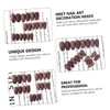 Healeved Pack of 48 Women False Nails Full Coverage Short
