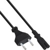 InLine 16654K Power Cable Power Plug to Euro 8 C7