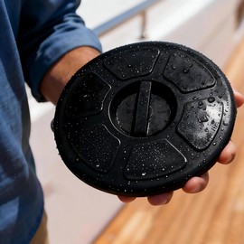 8" Waterproof Boat Deck Hatch, T-Handle, Watertight Seal, Tool-Free,Black