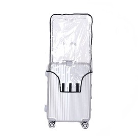Myasrelae Luggage Protector Suitcase Cover PVC Waterproof Travel Suitcase Fits Most 20" to 30"(20") (20" (13.8" L x 9.1" W x 20.9" H))