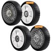 Lawn Mower Wheels, 4 Pack HRR216 Lawn Mower Drive Wheels