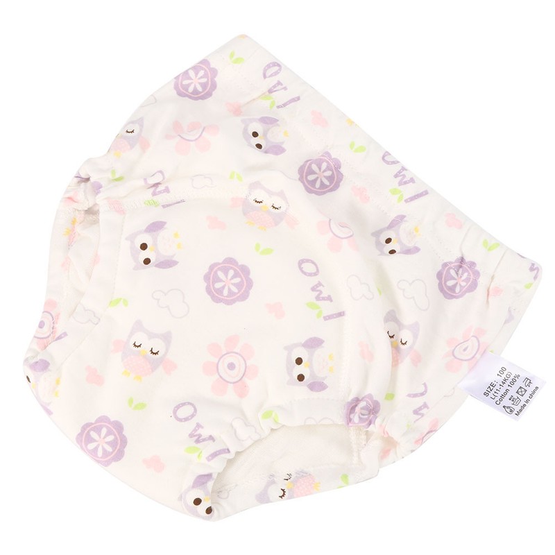2pcs Baby Pee Potty Training Pants Infant Cotton Training Underwears