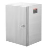 20\"x 16\"x 8\" Wall-Mounted Outdoor Steel Electrical Enclosure Box 304