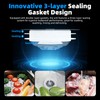 Hibbent Upgraded 3 in 1 Kitchen Sink Drain Strainer, Stainless