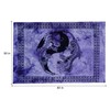 Purpledip Wall Poster Dragon Yin Yang Bohemian (20076)