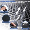 4 Pack HTCP8-05-0094 X540720 Hot Tub Headrest Pillow for master