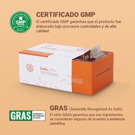 Daily PRO +50| Probióticos para Adultos Mayores | 60 Billones De UFC | 6 Cepas | 30 Sobres