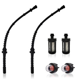 2 Set FS120 Fuel Line Filter Primer Bulb for FS200 FS200R FS250 BT120C BT121 FS300 FS350 BT130 FR350 SP400 SP450 SP200 FS400 FS450 FS480 Trimmer 4128 358 0800