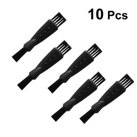 Supvox Razor Cleaning Brushes Replacement Cleaning Brush Pack of 10 (Black)
