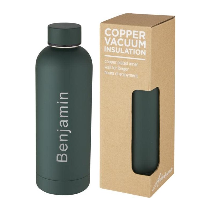 Schmalz® Personalisierte Isolierflasche SPRING mit Name 500 ml - BPA-frei
