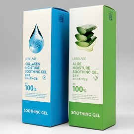 Gel Hidratante Coreano Colgeno loe Vera 100ml Set 2pzs Todo Tipo De Piel Danoche