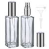 Segbeauty 20ml Refillable Perfume Bottle Travel, 2pcs Empty Glass Spray