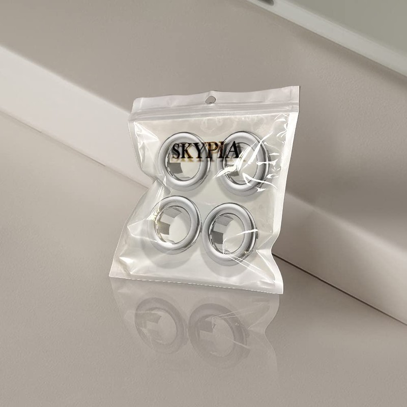 SKYPIA 4 Pcs Sink Overflow Ring Set Bathroom Accessary Kitchen