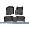 SMARTLINER Floor Mats Liner Set for 1999-2007 Silverado/Sierra 1500/2500/3500 Crew