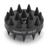 Mariati Shampoo Brush Scalp Massage Ball, The Black, 1 Piece / 마리아띠 샴푸브러쉬 두피마사지볼, 더블랙, 1개