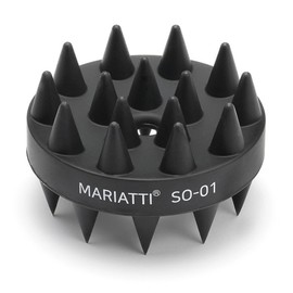 Mariati Shampoo Brush Scalp Massage Ball, The Black, 1 Piece / 마리아띠 샴푸브러쉬 두피마사지볼, 더블랙, 1개
