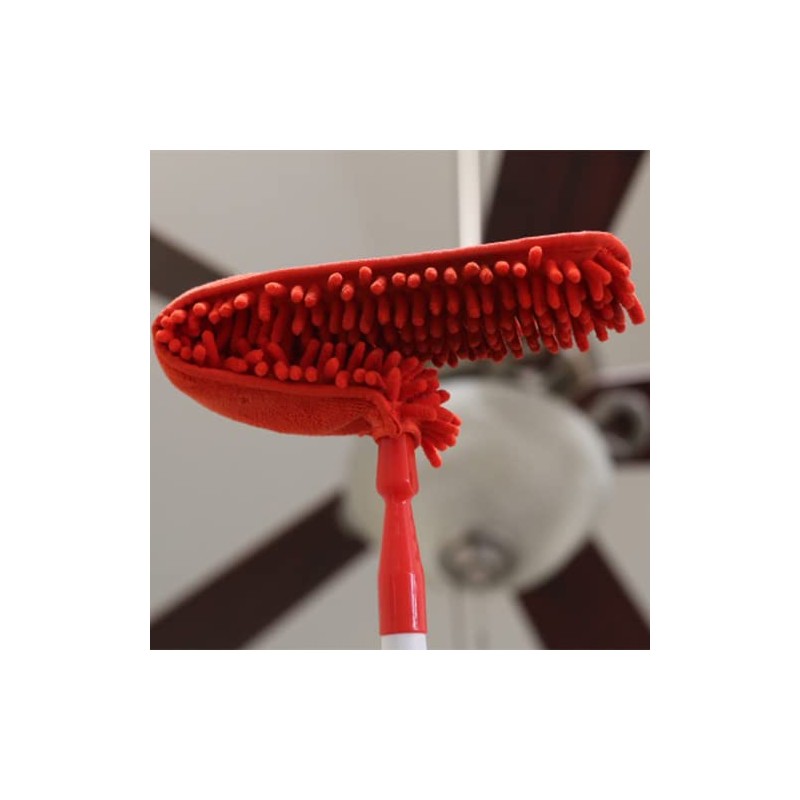 Ettore 32001 Microfiber Ceiling Fan Duster with Extension Pole, color