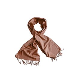 Posh Gear Womens Mens silk scarf Crodeseta, brown