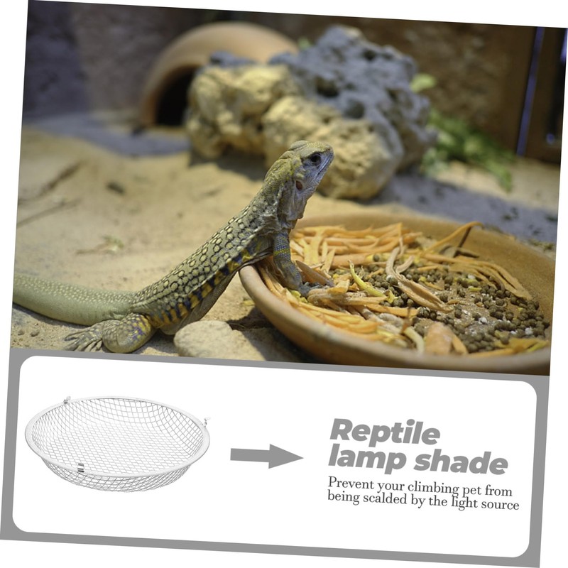 BESPORTBLE Heating Lamp Cover for Reptile Insulation Mesh Anti-scalding Mesh