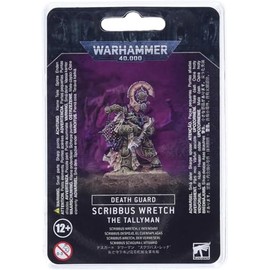 Warhammer 40k Games Workshop DeathGuard Scribbus Wretch The Tallyman 43-45