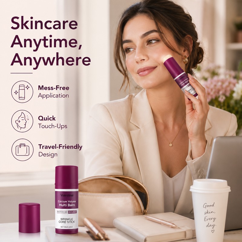 Calcium Multi Balm Stick for Face & Neck – Portable