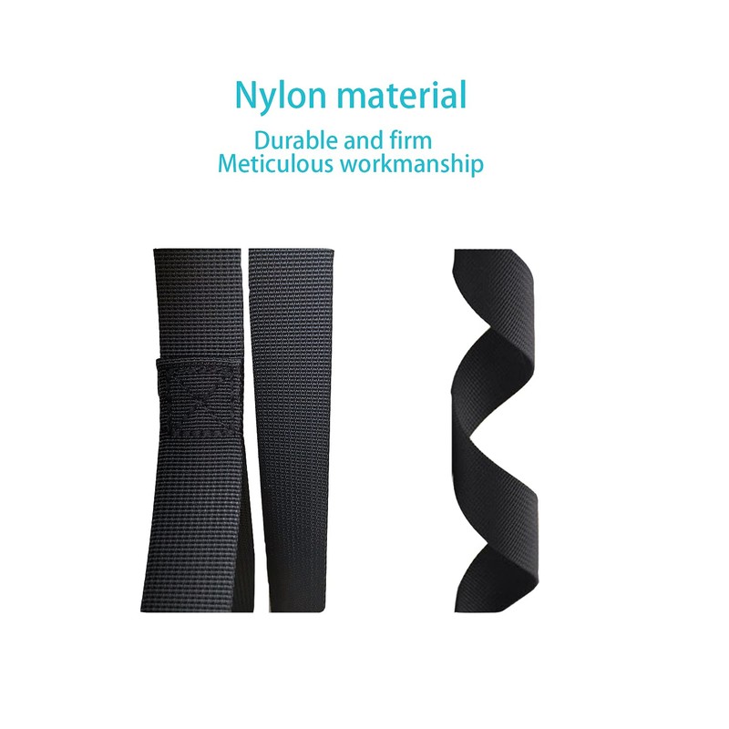 Healthman Leg Lifter Strap Multi-Loop Style - with Hand Grips