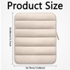 Puffy Laptop Sleeve,Quilted Design, Suitable for 13 Inch Laptops,College Student