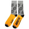 Naruto Characters Logo Men's Crew Socks 5 Pack