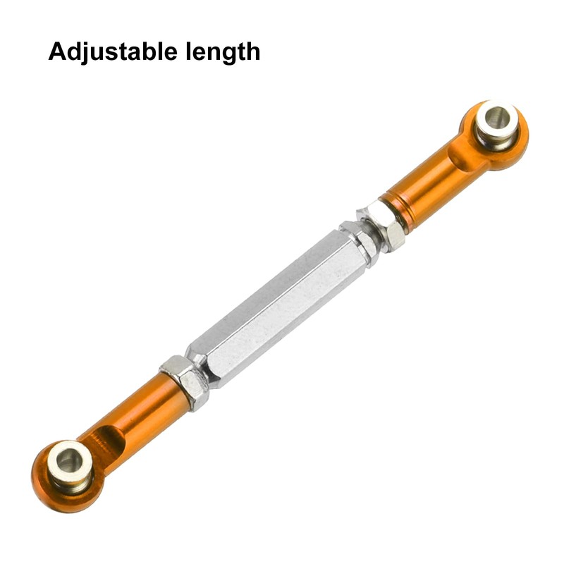MECCANIXITY Adjustable Turnbuckles Camber Link Linkages Aluminum Alloy RC Car