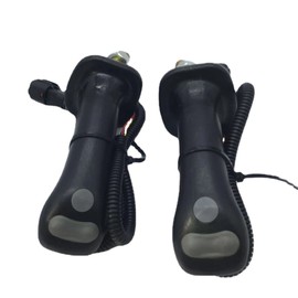 2PCS Excavator Joystick Handles Ergonomic Grip Precise Control Button Handle Excavator Joystick Kit for KOAVX DX225