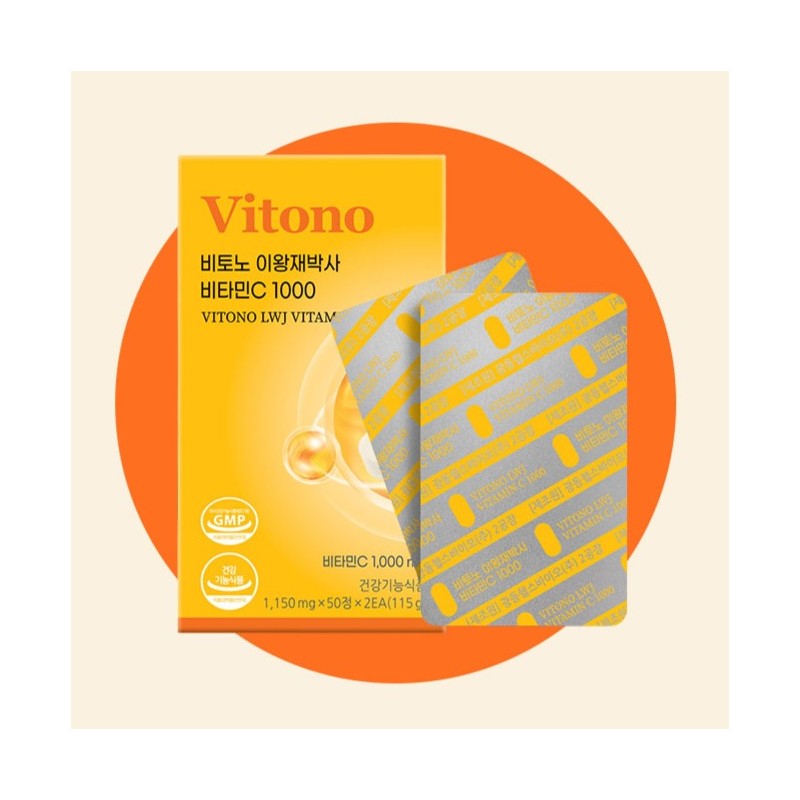 Vitono Dr. Lee Wang-jae Vitamin C 1000mg Capsules 115g, 100