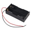 DIANN 10pcs 18650 Battery Holder 2 Slots 3.7V 18650 Battery