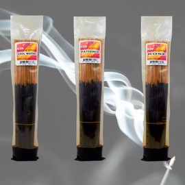 Scents & Inspiration Fresh Dipped Incense Sticks - Our Version of Egyptian Musk | All Natural & Chemical Free | Home Fragrance | Incense Sticks for Aromatherapy | Oil in The Bag | Pack of 100
