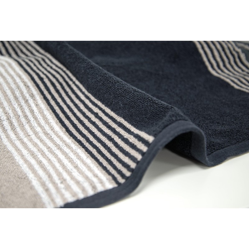 Dyckhoff XL Sauna Towel Stripes, 100% Cotton Terry Towel, Fluffy