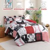 Tasselily 6 Pcs Baseball Bedding Sets Sports Full Comforter Set