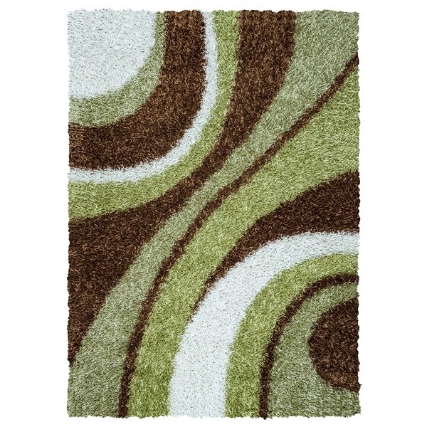 Rizzy Home Kempton Collection Polyester Area Rug, 3'6" x 5'6",