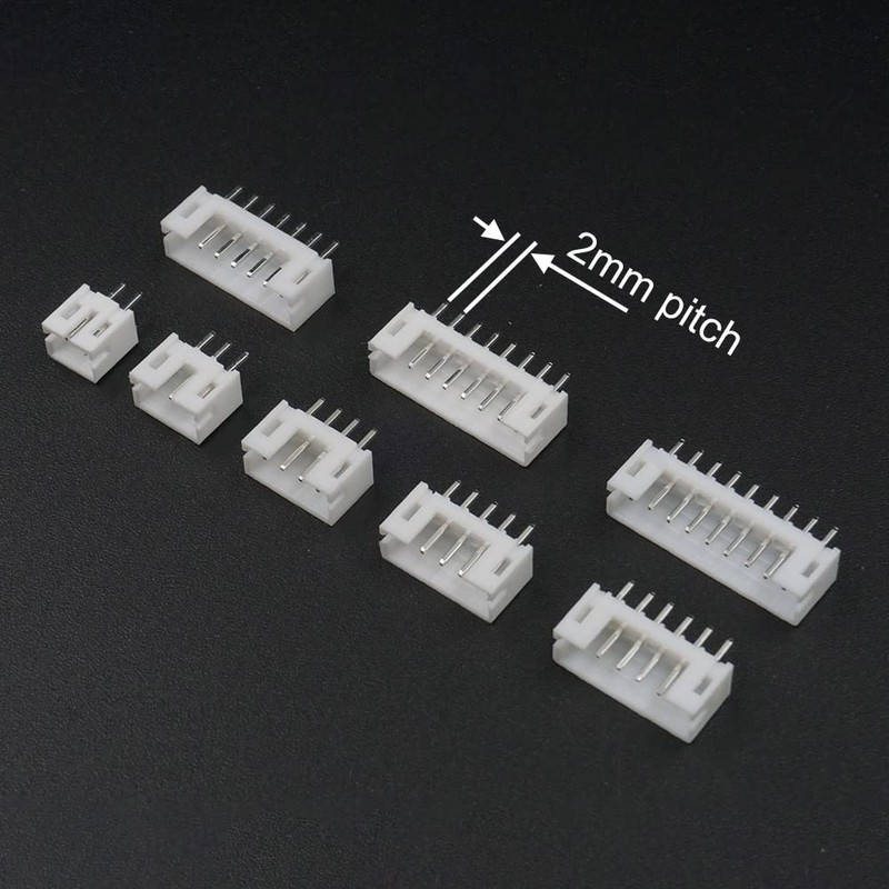 PH 2.0mm Socket Kit Compatible with JST-PH 2.0mm Pitch PCB