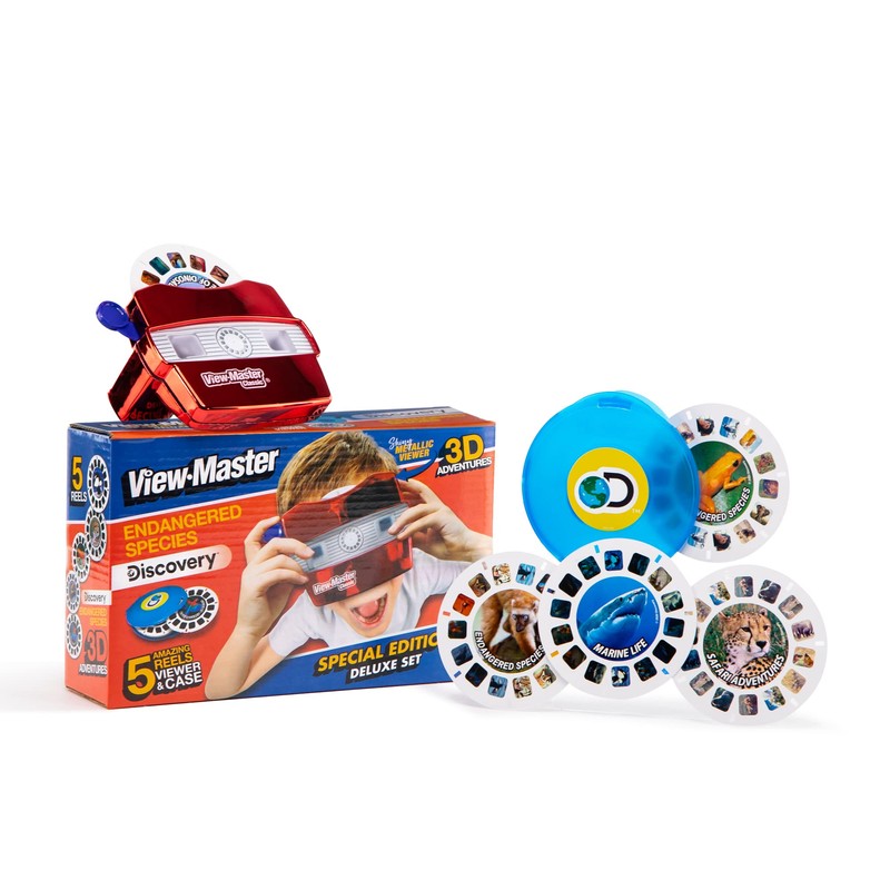 View Master Classic with Discovery Kids Reels - Metallic Viewfinder