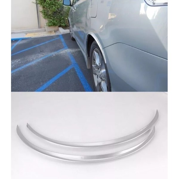 SDeelCase 29" Pair Diffuser Silver Wide Fender Flares For Dodge