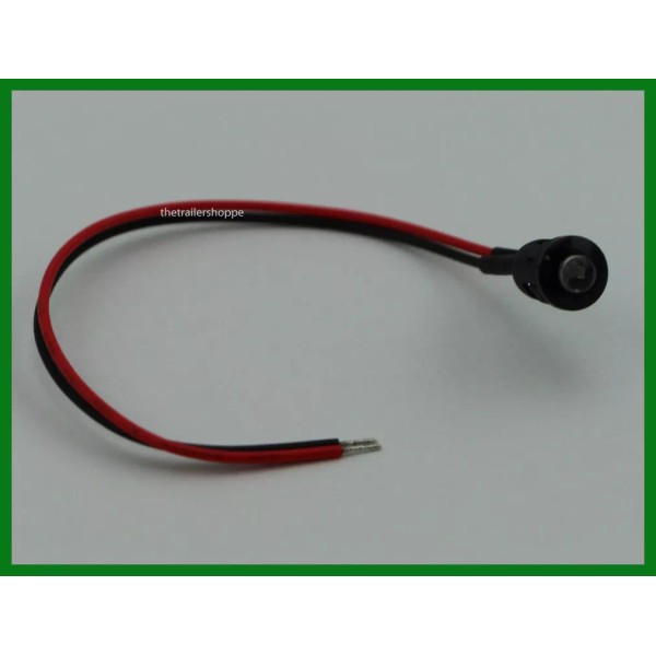 UPI 1 Blue LED Snap-In Indicator Dash Light with 7"
