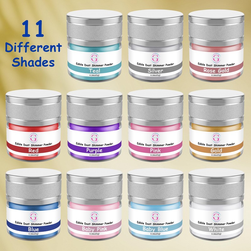 Glitter & Glitz Edible Glitter for Drinks - Premium Drink