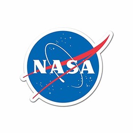 NASA National Aeronautics Space Administration Seal Logo Vinyl Sticker Decal (1 inch to 12 inch Diameter) (8 inch Diameter)