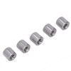 50Pcs Coupling Nut Round M4 Stainless Steel Rod Connector Nut