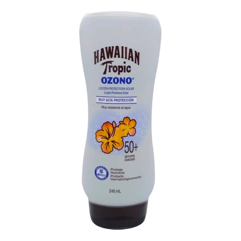 Protector Solar Hawaiian Tropic Ozono Fps Muy Alta Protección 240ml