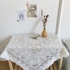 Formemory Lace Tablecloth Floral Pattern Wedding Party Scandinavian Style Embroidery