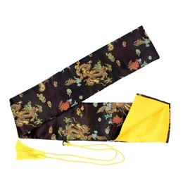 JomMart HB0431 Katana Bag, Black Base, Dragon Phoenix Large, 53.1 inches (135 cm), Storage and Storage of Japanese Swords, Imitation Swords, Bamboo Swords, Cosplay