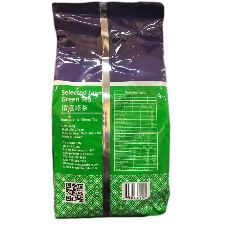 Qbubble Selected Jasmine Green Tea