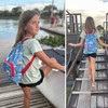 Packable Waterproof Drawstring Backpack for Kids – Foldable Lightweight. Travel